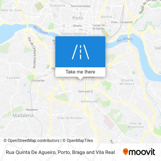 Rua Quinta De Agueiro map