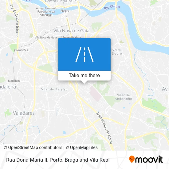 Rua Dona Maria II map
