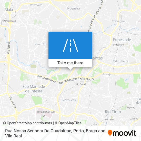 Rua Nossa Senhora De Guadalupe mapa