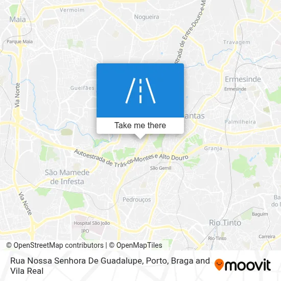 Rua Nossa Senhora De Guadalupe map