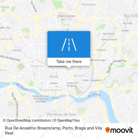 Rua De Anselmo Braamcamp map