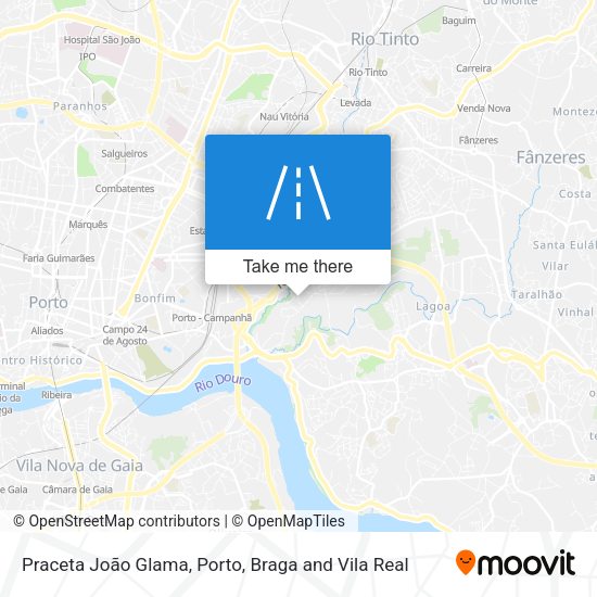 Praceta João Glama map