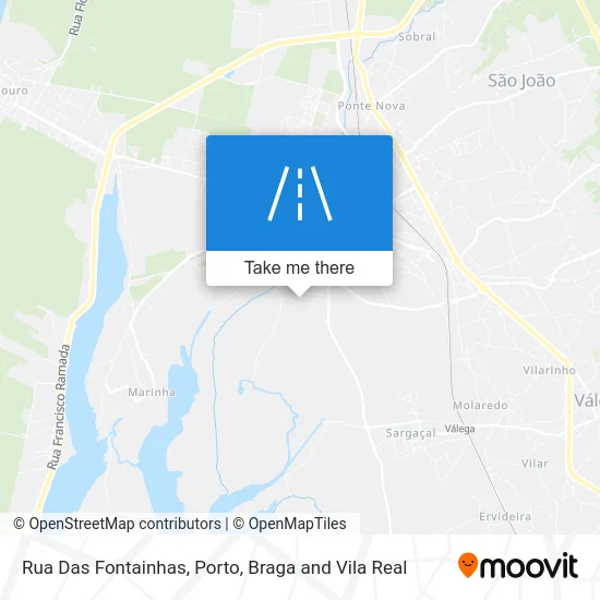 Rua Das Fontainhas map