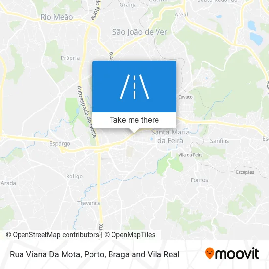 Rua Viana Da Mota map