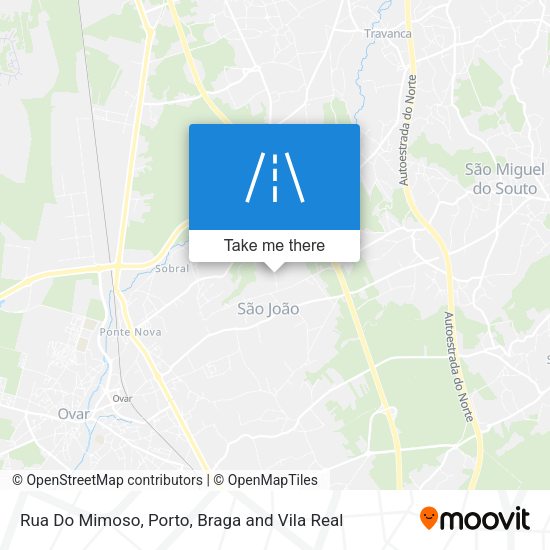 Rua Do Mimoso mapa