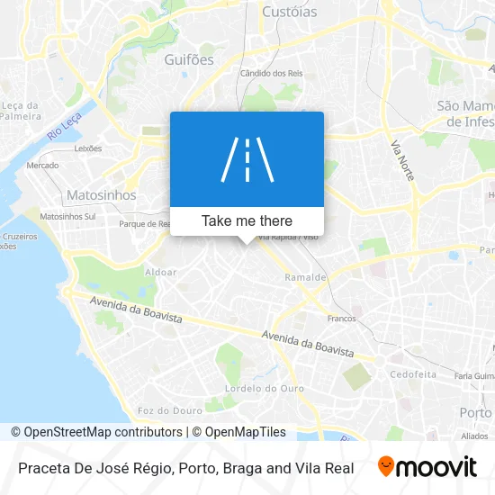 Praceta De José Régio map