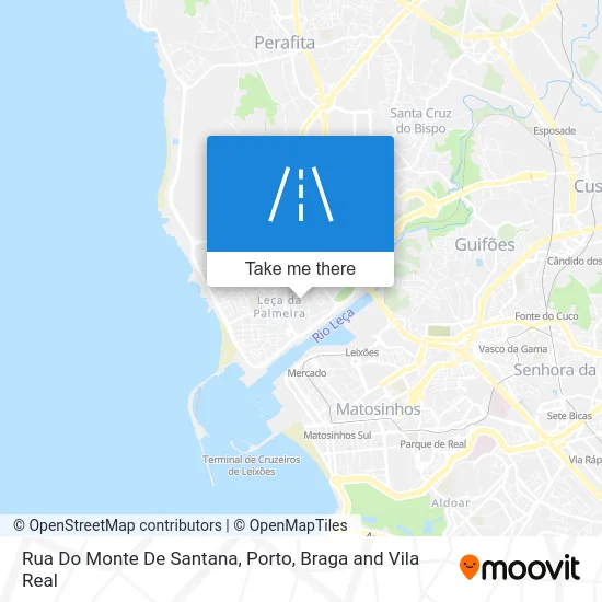 Rua Do Monte De Santana map