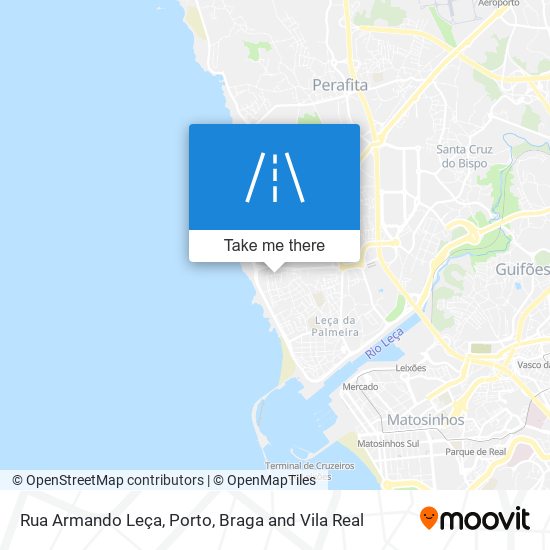 Rua Armando Leça map