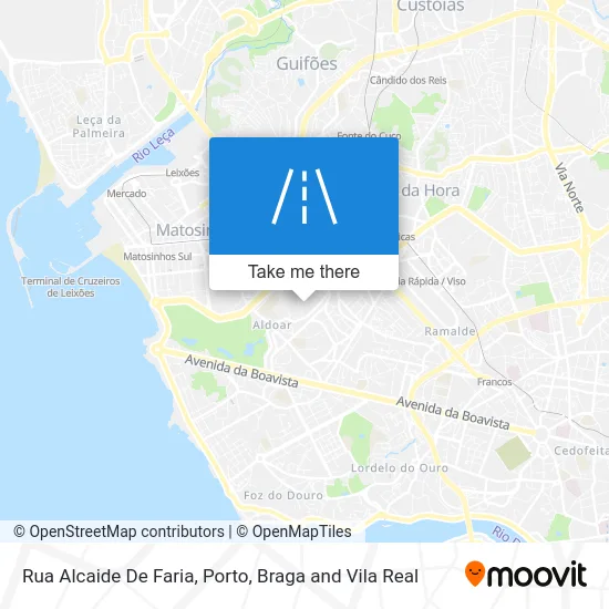 Rua Alcaide De Faria map