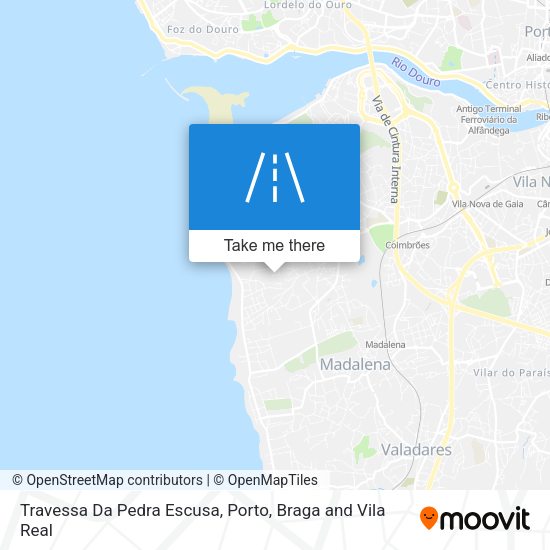 Travessa Da Pedra Escusa map