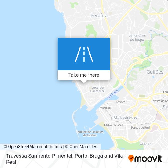 Travessa Sarmento Pimentel map