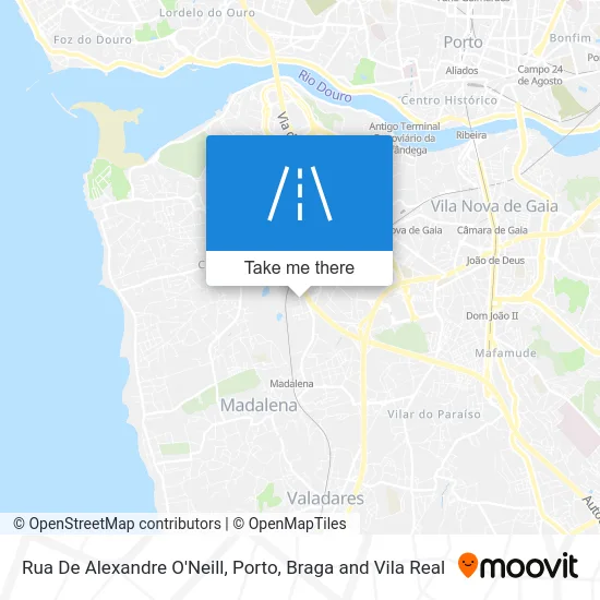 Rua De Alexandre O'Neill map