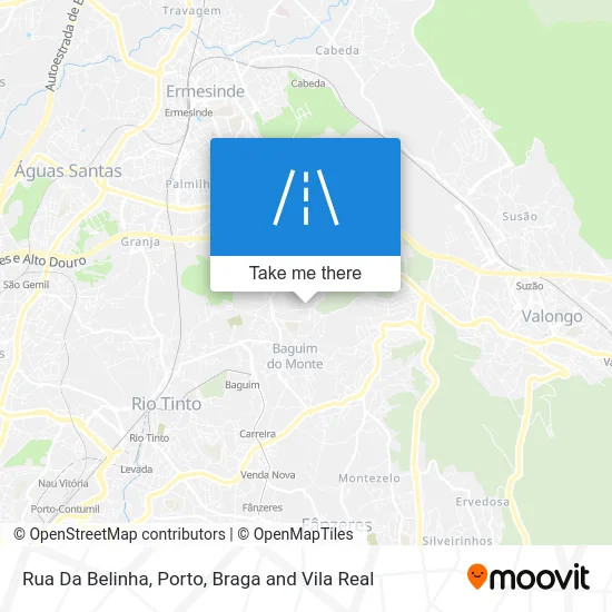 Rua Da Belinha map