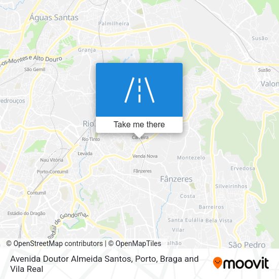 Avenida Doutor Almeida Santos map