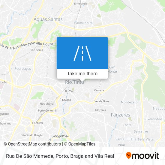 Rua De São Mamede mapa