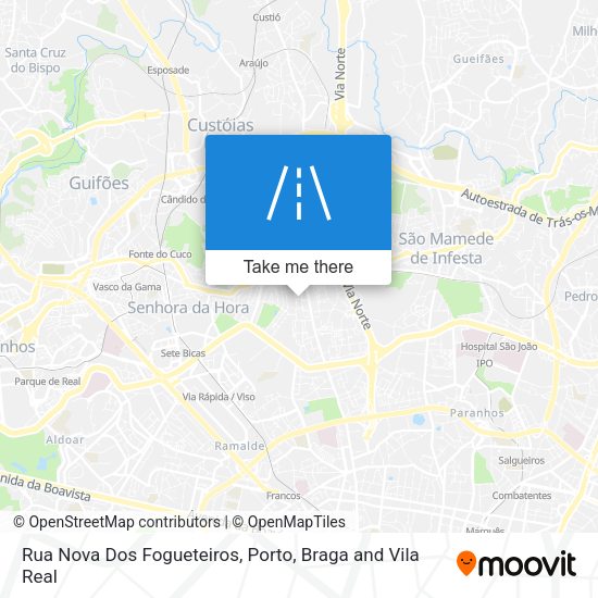 Rua Nova Dos Fogueteiros mapa