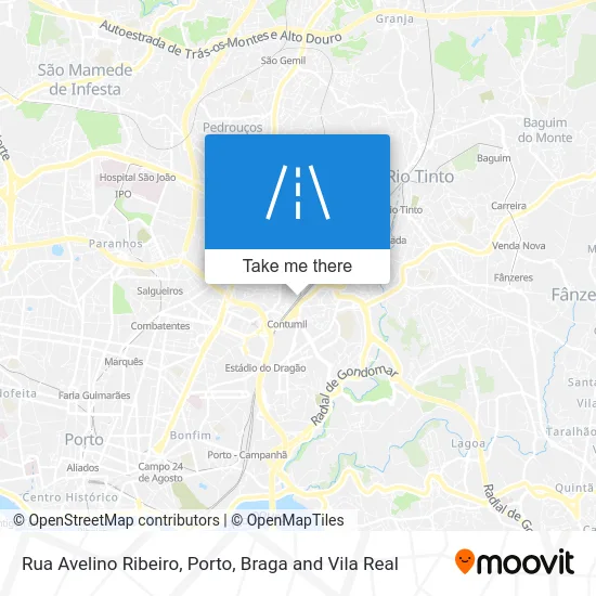 Rua Avelino Ribeiro map