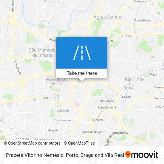 Praceta Vitorino Nemésio map