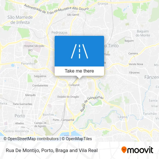 Rua De Montijo map