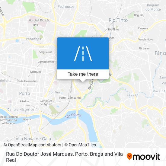 Rua Do Doutor José Marques map