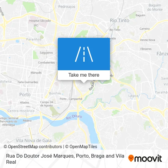 Rua Do Doutor José Marques map