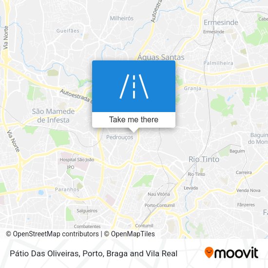 Pátio Das Oliveiras mapa