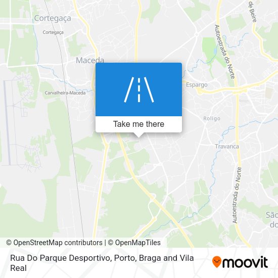 Rua Do Parque Desportivo map