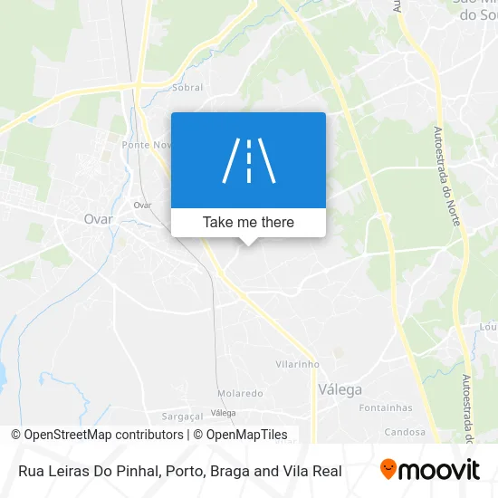 Rua Leiras Do Pinhal map