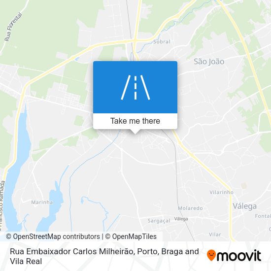 Rua Embaixador Carlos Milheirão map