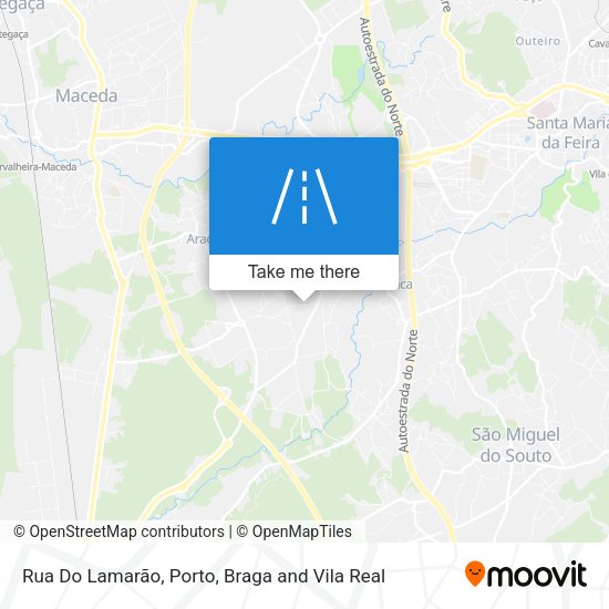 Rua Do Lamarão mapa