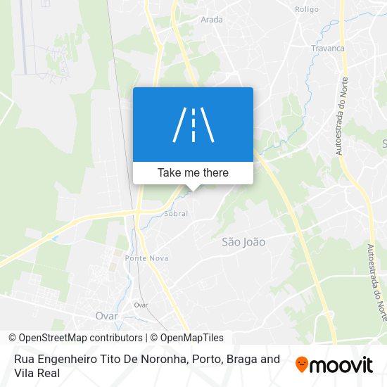 Rua Engenheiro Tito De Noronha mapa