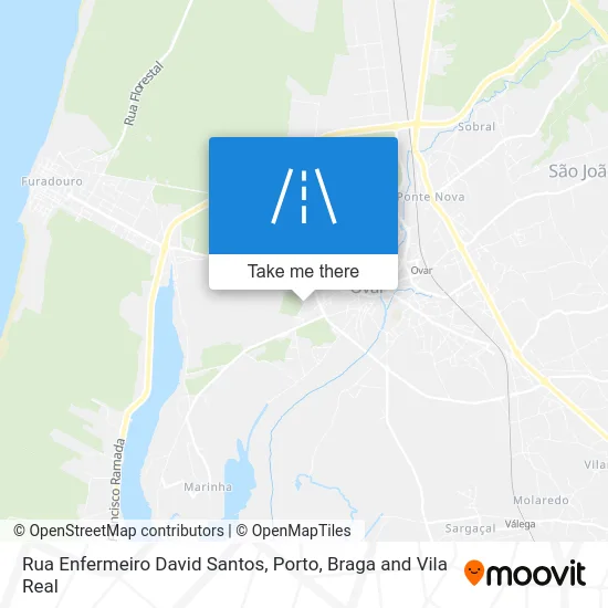 Rua Enfermeiro David Santos map