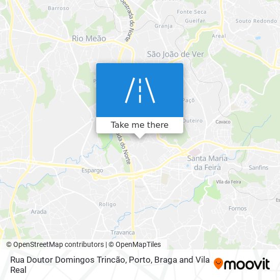 Rua Doutor Domingos Trincão map