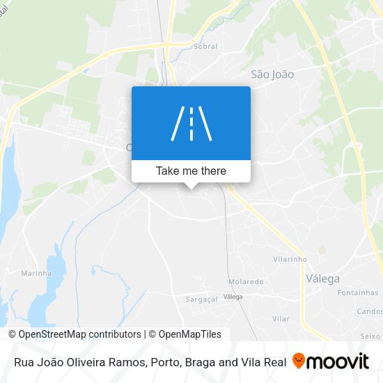 Rua João Oliveira Ramos map