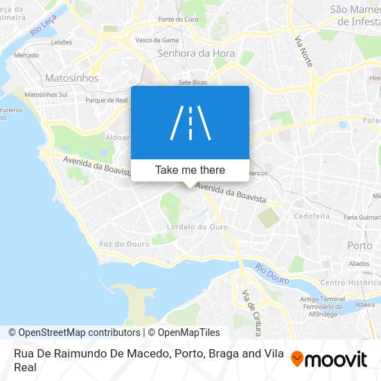 Rua De Raimundo De Macedo map