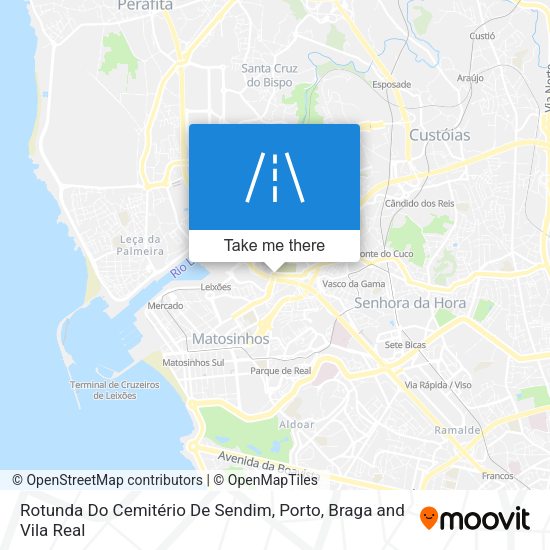 Rotunda Do Cemitério De Sendim map