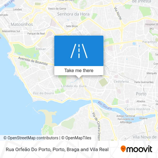 Rua Orfeão Do Porto map