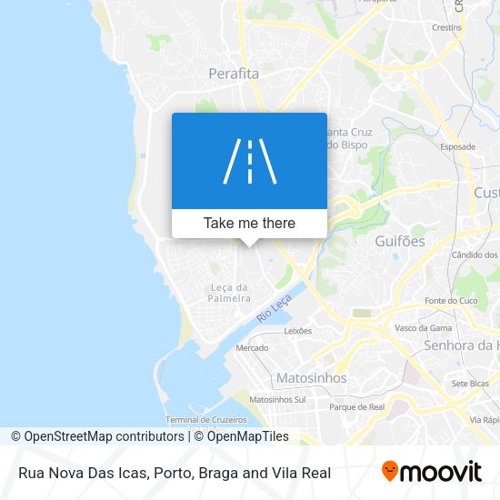 Rua Nova Das Icas map