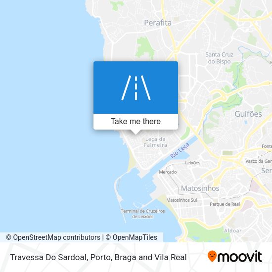Travessa Do Sardoal mapa