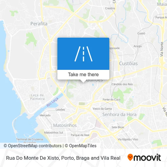 Rua Do Monte De Xisto map