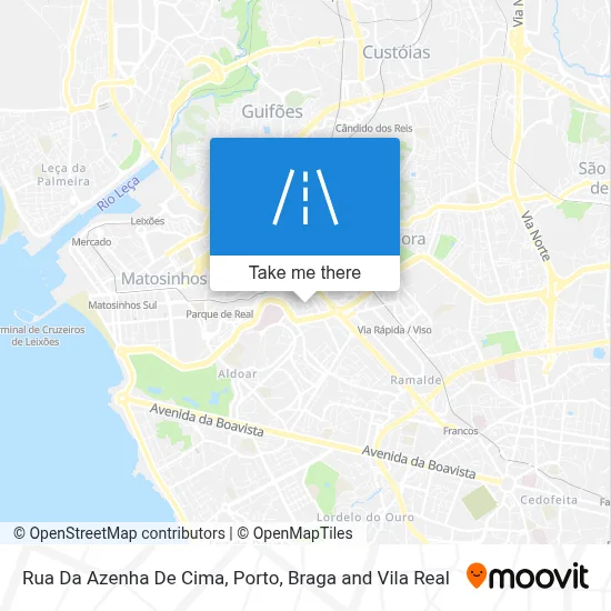 Rua Da Azenha De Cima map