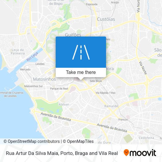 Rua Artur Da Silva Maia map