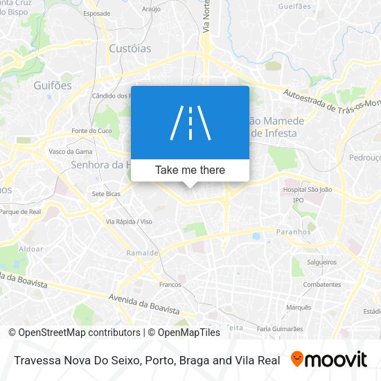 Travessa Nova Do Seixo mapa
