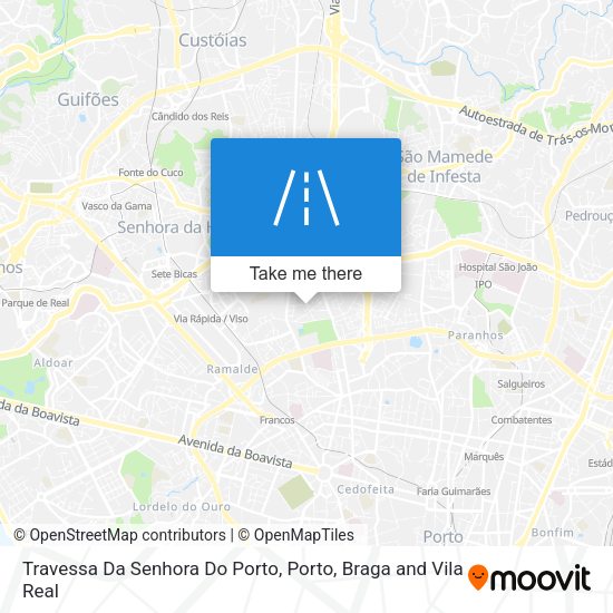 Travessa Da Senhora Do Porto map