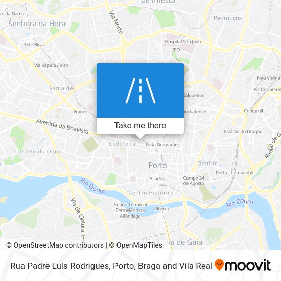 Rua Padre Luís Rodrigues map