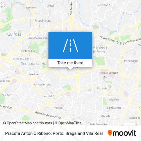 Praceta António Ribeiro map