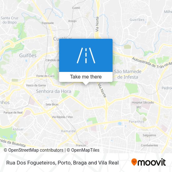 Rua Dos Fogueteiros mapa