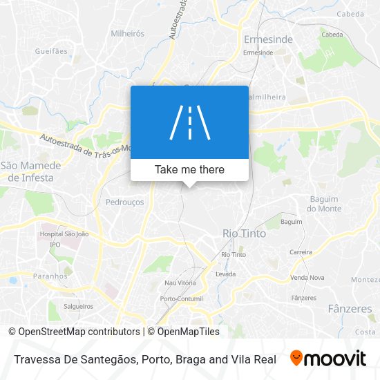 Travessa De Santegãos map