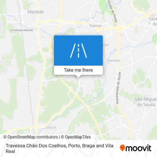 Travessa Chão Dos Coelhos map