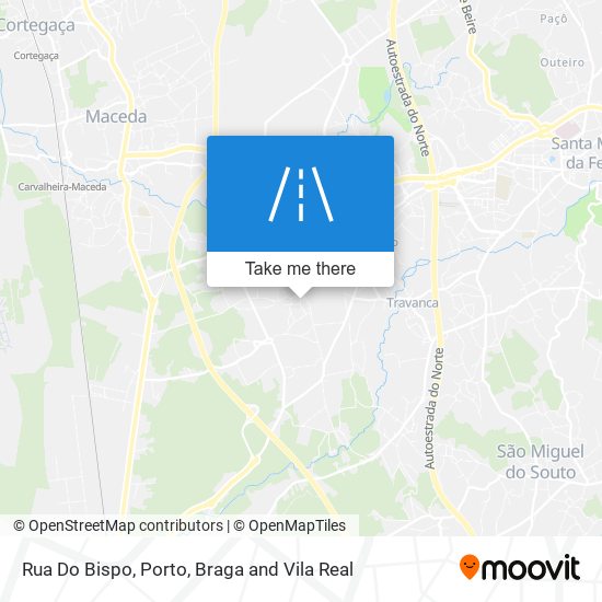 Rua Do Bispo map